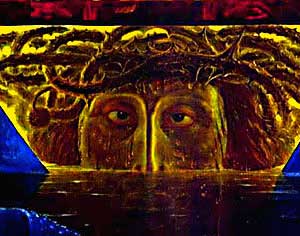 ERNST FUCHS: PSALM 69 (Detail)